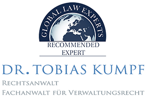 Global Law Experts – Auszeichnung als Recommended Expert